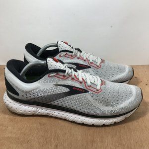 Brooks Mens Glycerin 18 Grey Running Shoes Sneakers Size 11.5 D